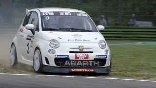 Trofeo Abarth 500 a Imola 2018 [upl. by Welbie150]