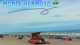 MONTE HERMOSO tiene las playas mas lindas de la costa 🏖 [upl. by Selie]