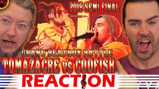 TOMAZACRE vs CODFISH Reaction Grand Beatbox Battle 2019  SEMI FINAL  GBB [upl. by Hachmann795]