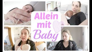 Familien VLOG  Chaotischer Alltag mit Baby  Stillen amp wickeln  Hebamme war da  Linda [upl. by Mayda]