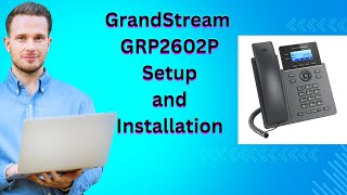 How to setup IP Phone  Grandstream GRP2602  IPPBX [upl. by Shear]