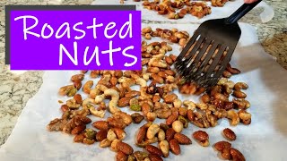 River makes Roasted Nuts Three Ways [upl. by Yarvis]