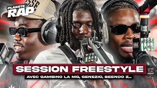 SESSION FREESTYLE avec Gambino La MG Beendo Z Genezio David Okit amp Grödash  PlanèteRap [upl. by Eleynad900]