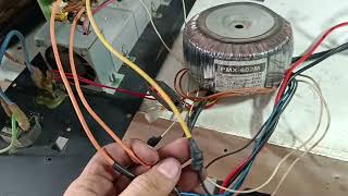 reparación y reemplazo de transformador en amplificador marca topp pro [upl. by Aihsiek368]