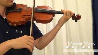 Suzuki Violin Book 2  Number 9  Gavotte from Mignon [upl. by Lerraj]