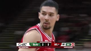 John Abate UNLEASHES 8 PTS for UE vs DLSU in 1Q  UAAP Season 87 Men’s Basketball [upl. by Teyugn]