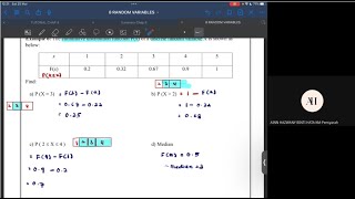 Lecture 2 Cumulative Distribution Function Discrete Random Variable  Random Variable SM025 [upl. by Reinhard]