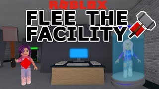 RoBlox Flee the Facility BETA  RUN HIDE ESCAPE  Run from the Beast [upl. by Liahcim]