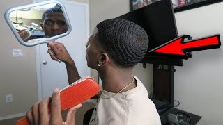 How To Brush 360 Coarse Waves For Beginners [upl. by Aranaj]