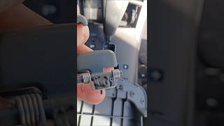 howto fix broken latch center console hyundai automobile repair [upl. by Shererd9]