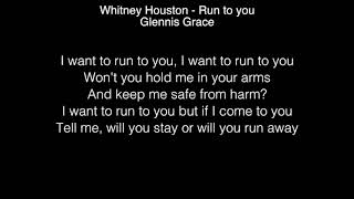 Glennis Grace  Run to you Lyrics Whitney Houston AGT 2018 [upl. by Olenta]