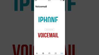 Apple iPhone  Set Up Voicemail [upl. by Monarski327]