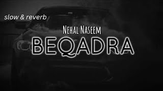 Sun Beqadra  Nehal Waseem Slowed  Reverbed Lofi Lovers 🎵🎶 [upl. by Anna560]