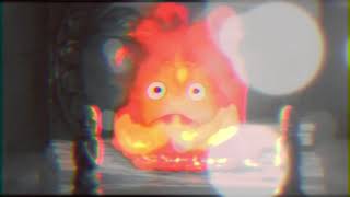 BONUS Calcifer Fancam  Howls Moving Castle 2004 [upl. by Ahsaelat]