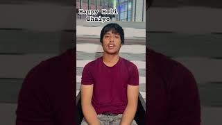 Happy Holi sabhi ko 🙏🏼 holi dhulandi youtubeshorts viral trendingshorts [upl. by Sedberry625]