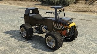 GTA V  nagasaki blazer location  gameplay Trevors ATV [upl. by Naujid]