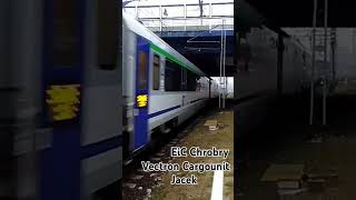 Vectron Cargounit Jacek z EIC Chrobry Poznań Główny [upl. by Akinad950]