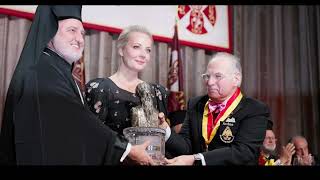 Archons of the Ecumenical Patriarchate Award Yulia Navalnaya the 2024 Athenagoras Human Rights Award [upl. by Salisbarry]