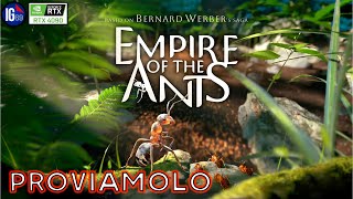 Empire Of The Ants  PROVIAMOLO  Gameplay ITA  PARTE 01  Walkthrough [upl. by Ahseniuq]