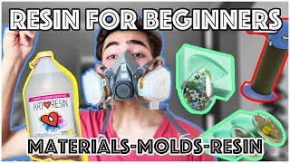 Resin Tutorial For Beginners  Materials  Molds  Resin [upl. by Herbie]