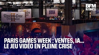 Paris Games Week  ventes IA… le jeu vidéo en pleine crise [upl. by Trefor]