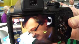 Fuji Finepix S4000 Walkthrough Focus On Imaging Show 2011 [upl. by Arelus]