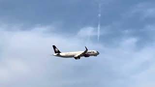 Volaris Airbus A321neo XAVUK takeoff from Las Vegas [upl. by Zetram]