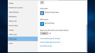 Manage Your Default Apps or Rest All File Associations [upl. by Eisdnyl706]