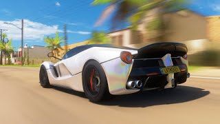 Ferrari LaFerrari  Forza Horizon 5 Racing Wheel Gameplay [upl. by Rattan]