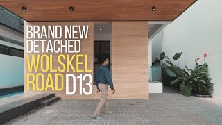 New Detached House  6 Bedrooms  Wolskel Road Singapore [upl. by Anitserp]