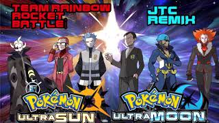 Pokemon Ultra SunUltra Moon Team Rainbow Rocket Battle JTC Remix [upl. by Faires789]