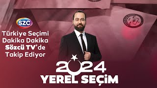 Can Coşkunla Sözcü 2024 Yerel Seçim Yayını  31 Mart İl İl İlçe İlçe Canlı Sonuçlar [upl. by Ahsenal701]