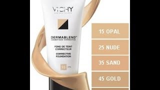 ❤Resenha ❤ Base Vichy Dermablend ❤ [upl. by Anawed]