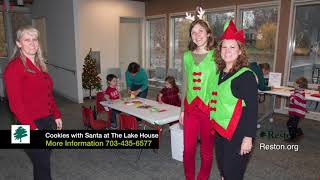 Reston Today  Cookies with Santa at The Lake House [upl. by Jago569]