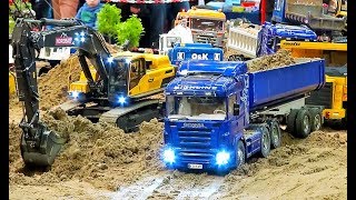 STUNNING RC MODELS AND CONSTRUCTION MACHINES IN ACTION TRUCK EXCAVATOR TRACTOR TIPPER AND MORE [upl. by Neillij]