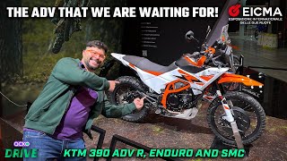 2025 KTM 390 Adventure R amp Enduro R Unveiled At EICMA  India Launch In 2025 [upl. by Festatus685]