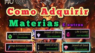 MU Dragon Havoc  Como Adquirir Materias da Forja [upl. by Ambrosi960]