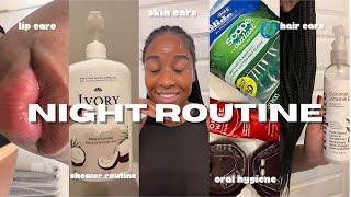 MY NIGHT CARE ROUTINE  skincare  hair care  shower routine  fav products [upl. by Eirollam]