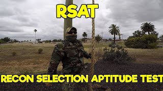 RECON TRAINING SELECTION TEST [upl. by Leon824]