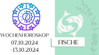 ♓ Wochenhoroskop  Fische  0710131024  KW 412024 [upl. by Ardni784]