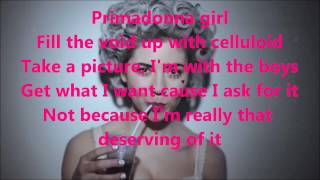 Primadonna Girl Marina and the Diamonds lyrics [upl. by Yrrot144]