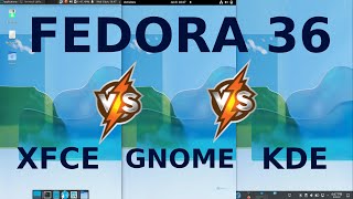 Manjaro 220  GNOME vs KDE vs XFCE RAM Consumption [upl. by Ynnav]