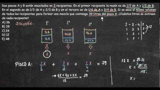 problema sobre mezclas 201 [upl. by Herra]