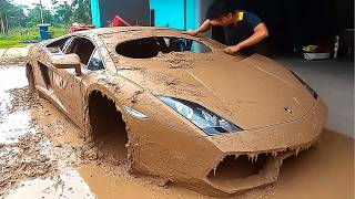 Man Builds Custom LAMBORGHINI From Scratch  Full process by haisupercar [upl. by Swart]