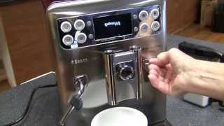 Crew Review Saeco Exprelia Evo Superautomatic Espresso Machine [upl. by Lyris936]