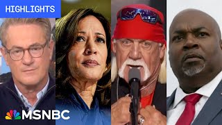 Countdown to the 2024 election Day 45  MSNBC Highlights [upl. by Eniroc]