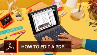 The basics of editing a PDF document in Adobe Acrobat Pro tutorial [upl. by Dinerman788]