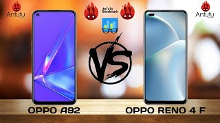 OPPO A92 vs OPPO RENO 4 F  Beda dikit tapi harganya udh turun jauh [upl. by Rodolfo]