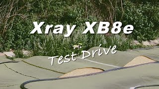 My Xray XB8E at the new Megadrom Outdoor Track [upl. by Edrea]