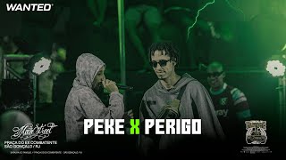 PEKE x PERIGO  1 FASE  Batalha do Tanque  RJ [upl. by Fanchan862]